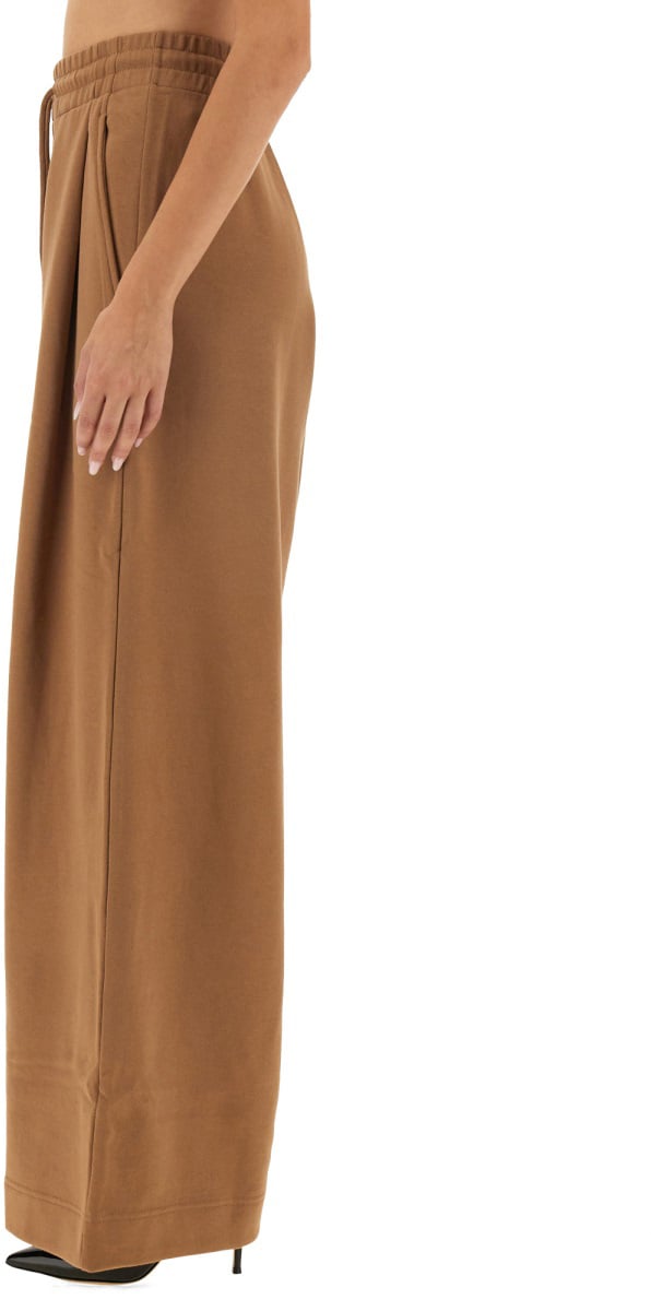 Dries van Noten Classic Fit Cotton Jogging Pants Bruin