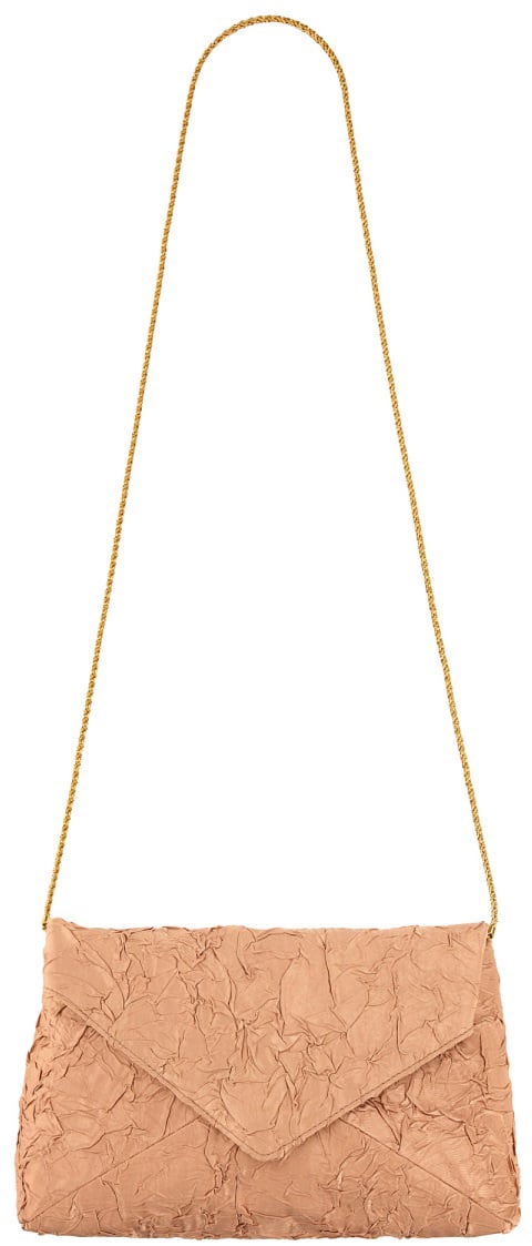 Dries van Noten Rectangular Shoulder Bag Crafted Oranje