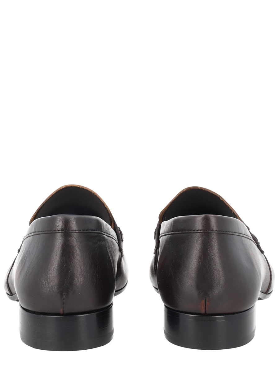 Dries Van Noten Penny Strap Loafers Grijs
