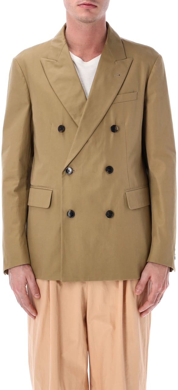 Dries van Noten Dries Van Noten Balto double-breasted jacket Bruin