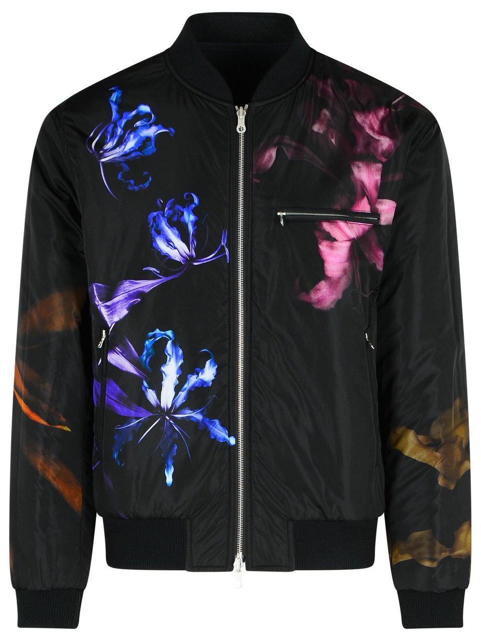 Dries van Noten 'Volker' Reversible Black Cotton Blend Jacket Zwart