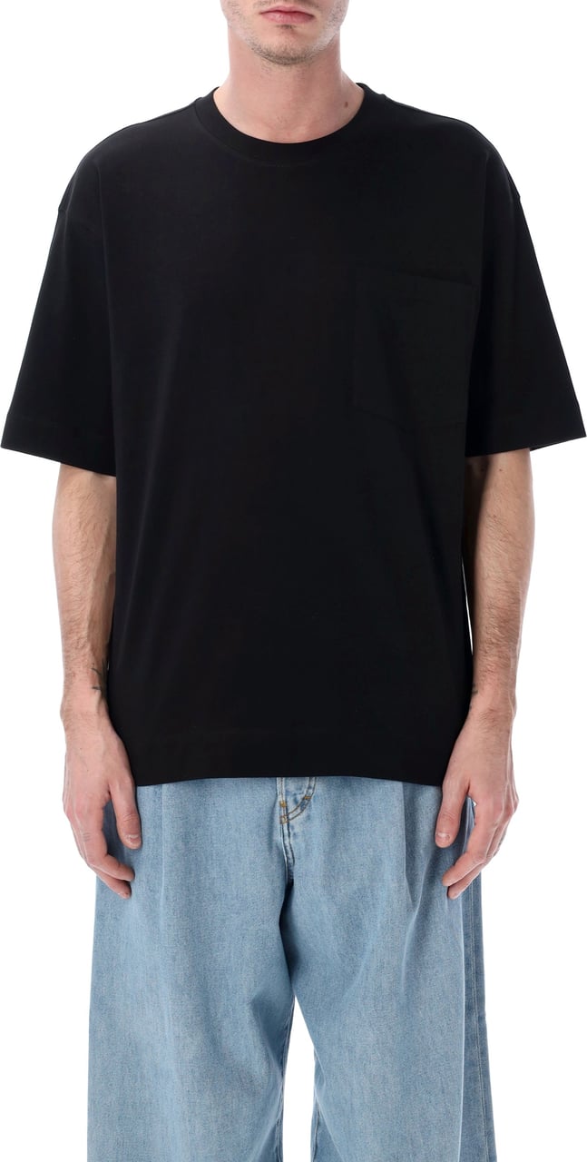 Dries van Noten Dries Van Noten pocket t-shirt Zwart