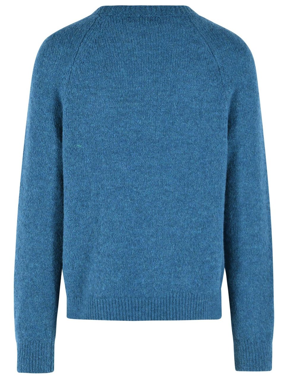 Dries van Noten 'Melbourne' Blue Alpaca Blend Sweater Blauw
