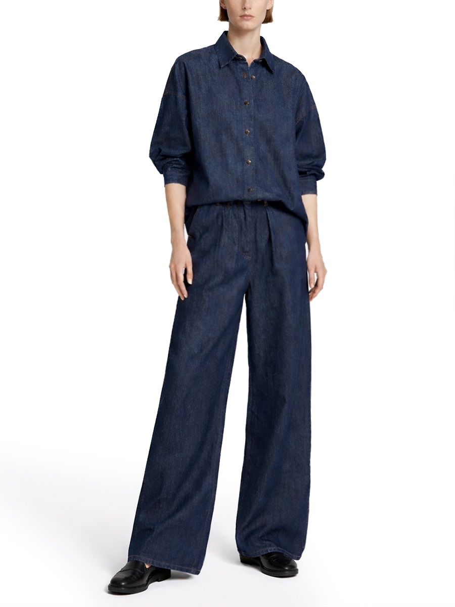 Dries van Noten Pamplona High Jeans Zwart