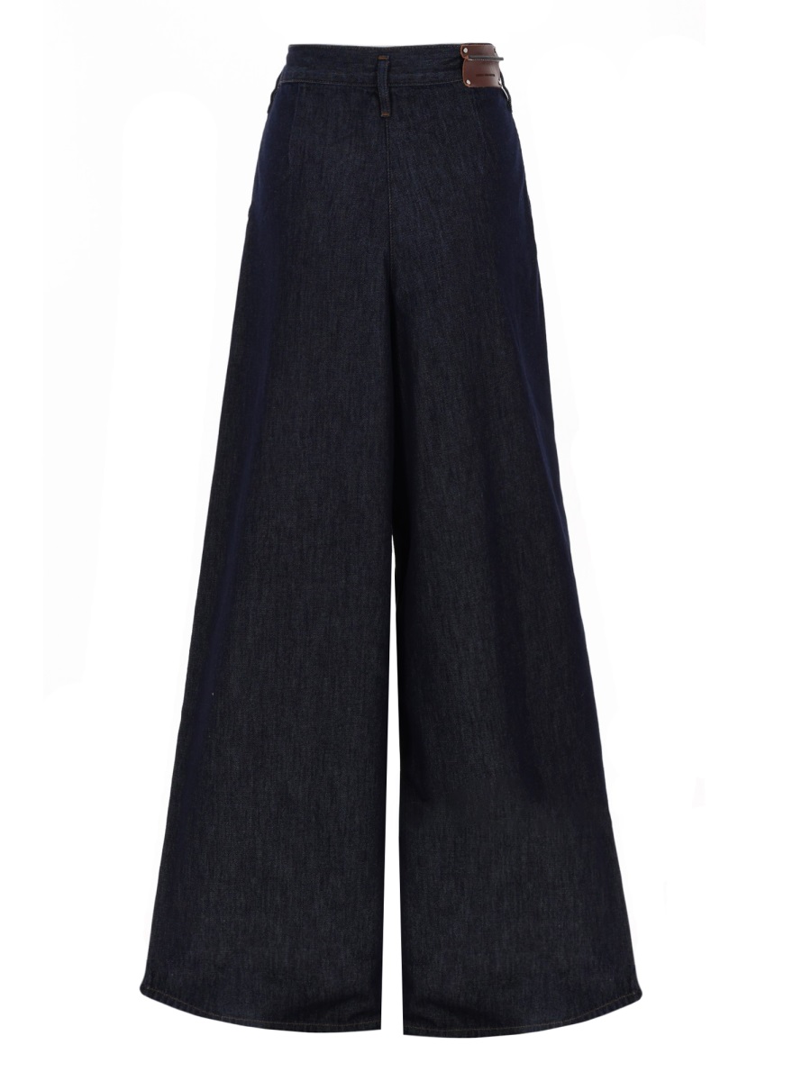 Dries van Noten Pamplona High Jeans Zwart