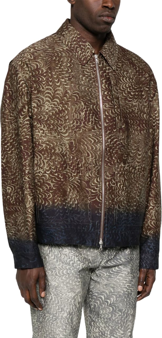 Dries van Noten Jackets Brown Bruin