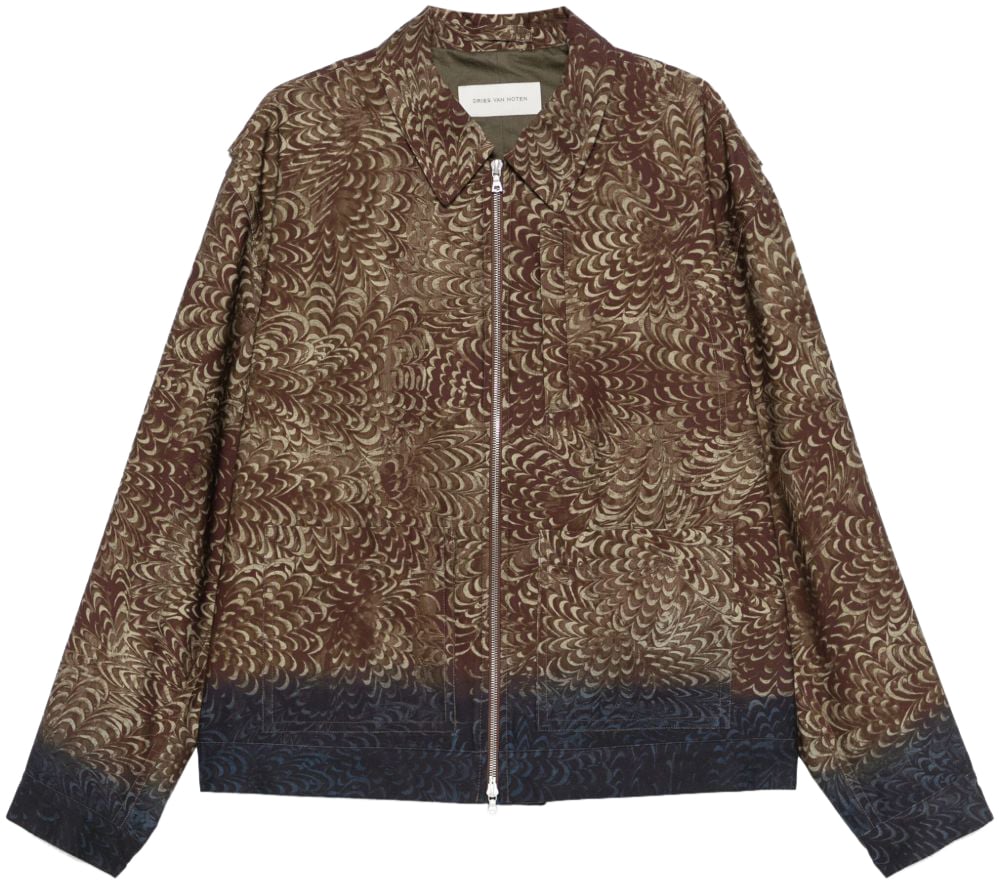 Dries van Noten Jackets Brown Bruin