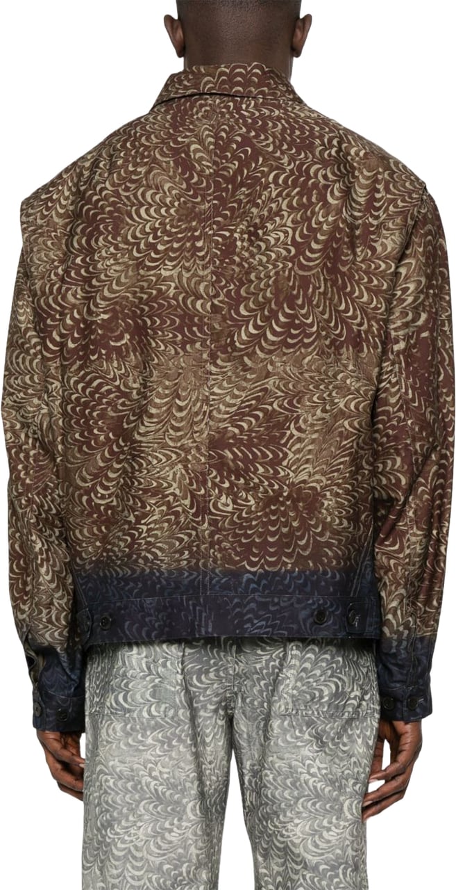 Dries van Noten Jackets Brown Bruin