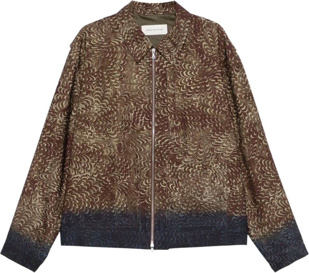 Dries van Noten Jackets Brown Bruin