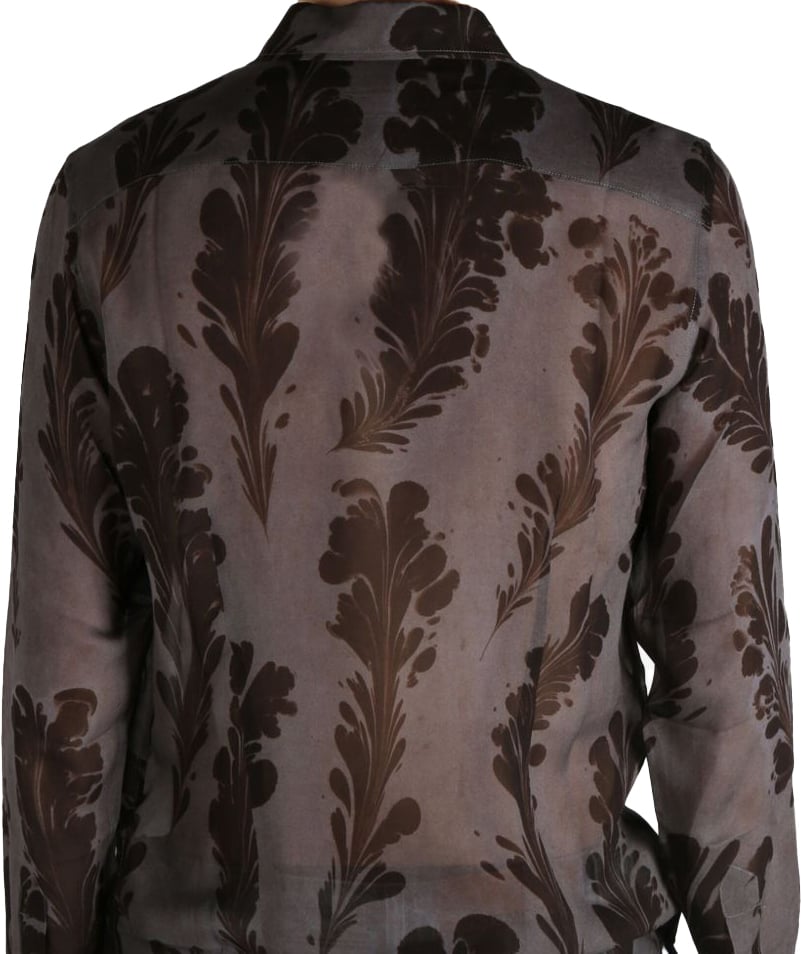 Dries van Noten Shirts Grey Grijs