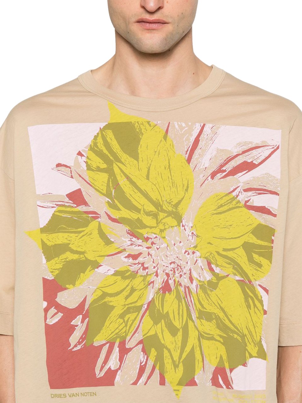 Dries van Noten T-Shirts And Polos Cream Beige