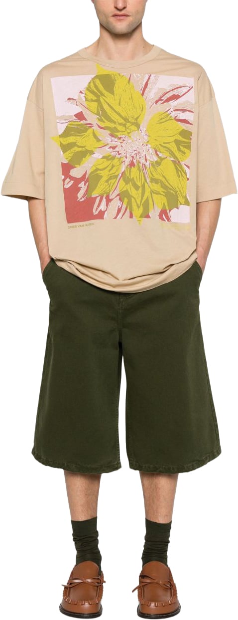 Dries van Noten T-Shirts And Polos Cream Beige