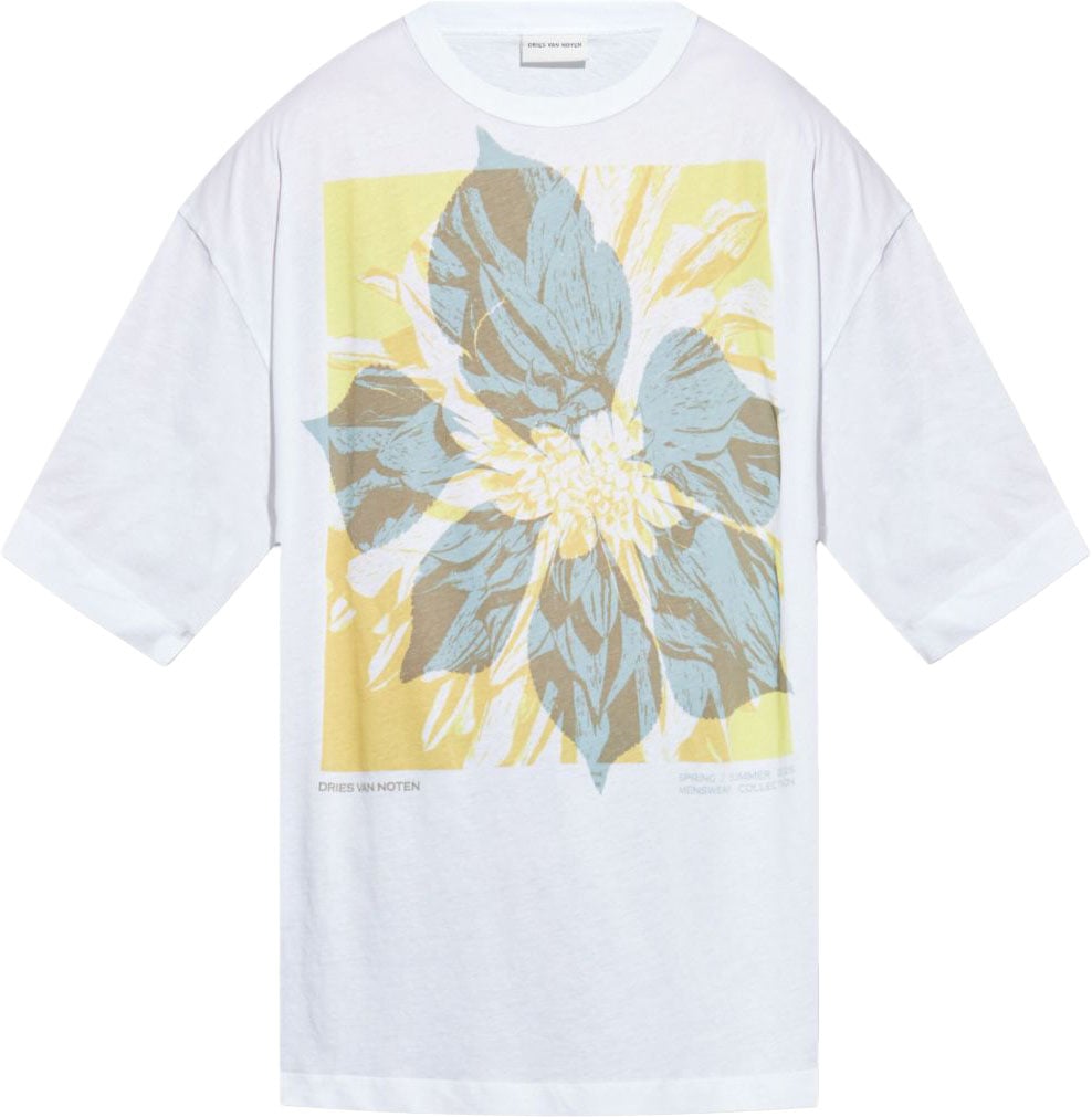 Dries van Noten T-Shirts And Polos White Wit