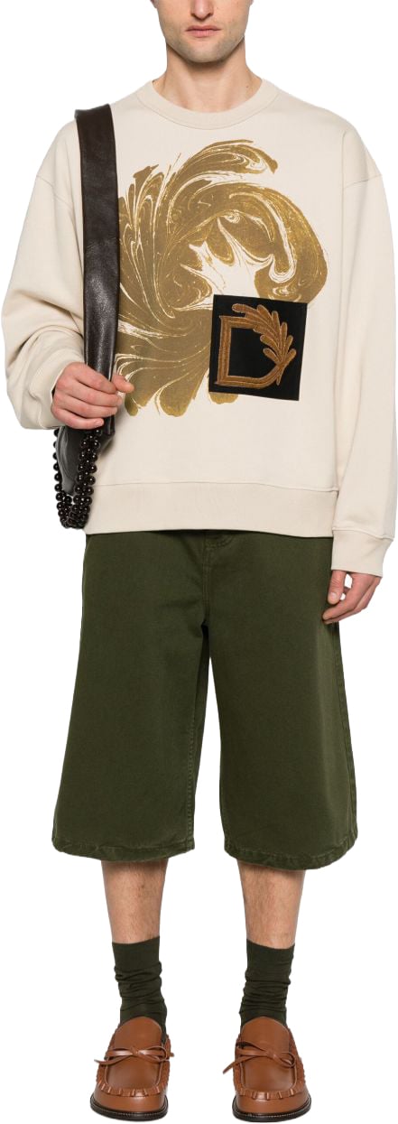 Dries van Noten T-Shirts And Polos Beige Wit