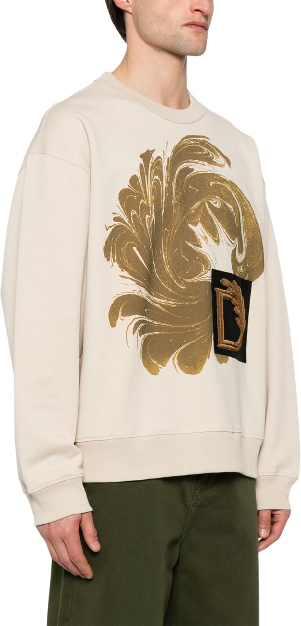 Dries van Noten T-Shirts And Polos Beige Wit