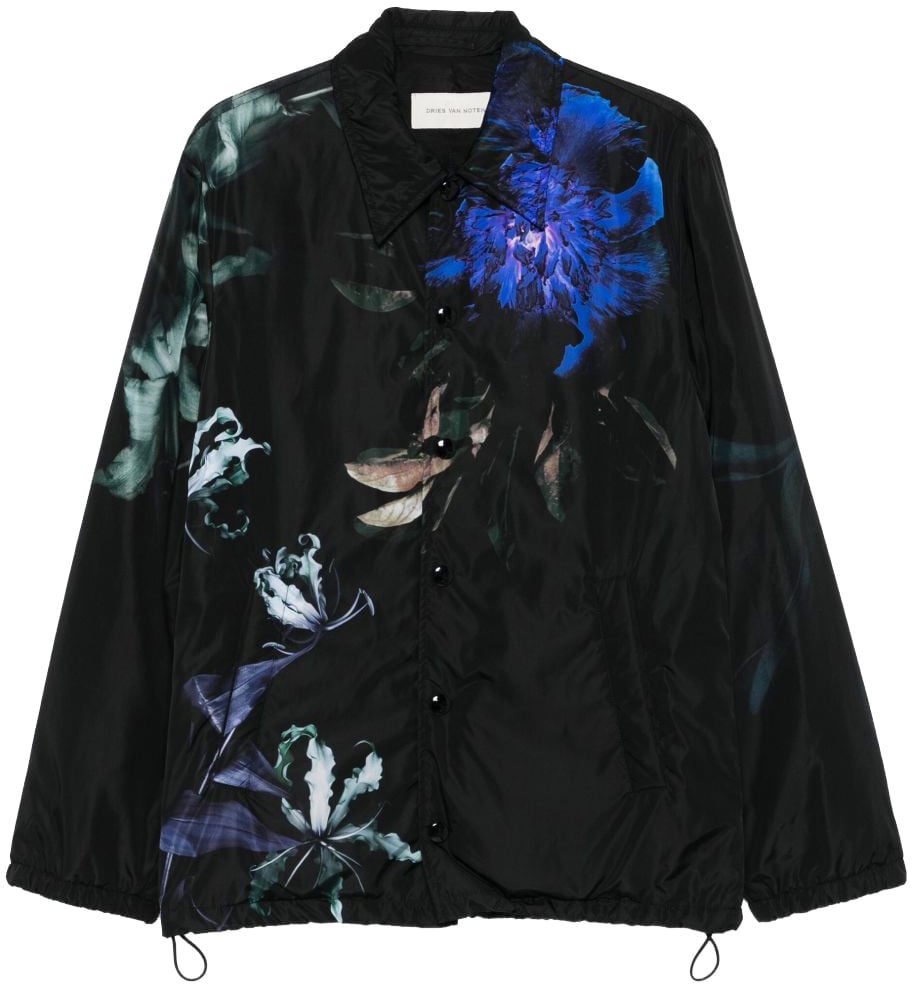 Dries van Noten Jackets Black Zwart