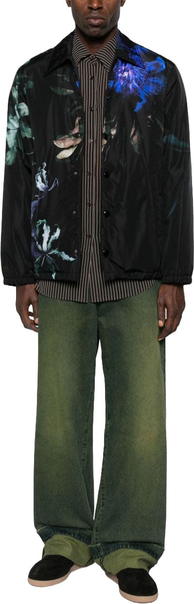 Dries van Noten Jackets Black Zwart
