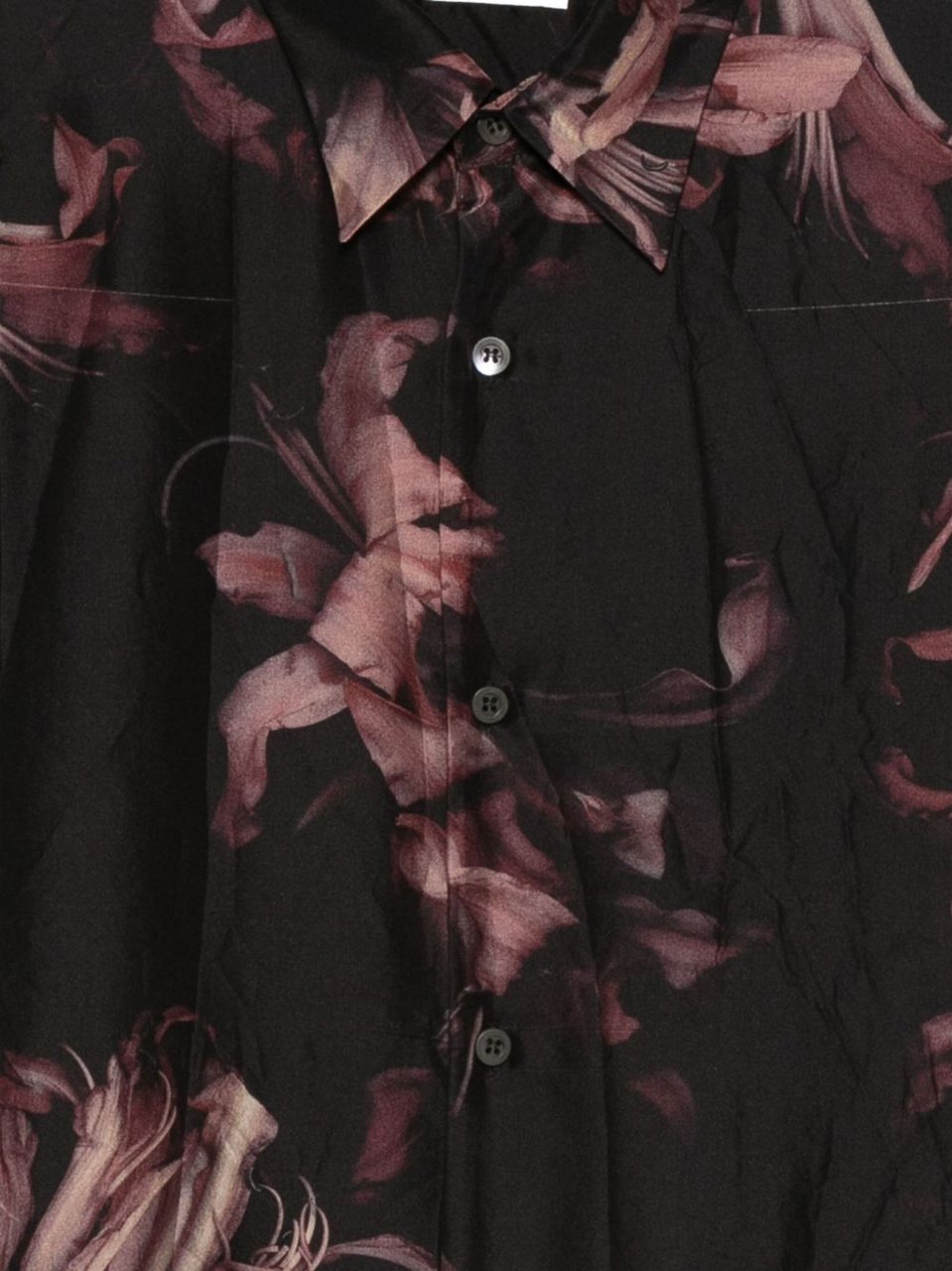 Dries van Noten Shirts Rose Zwart