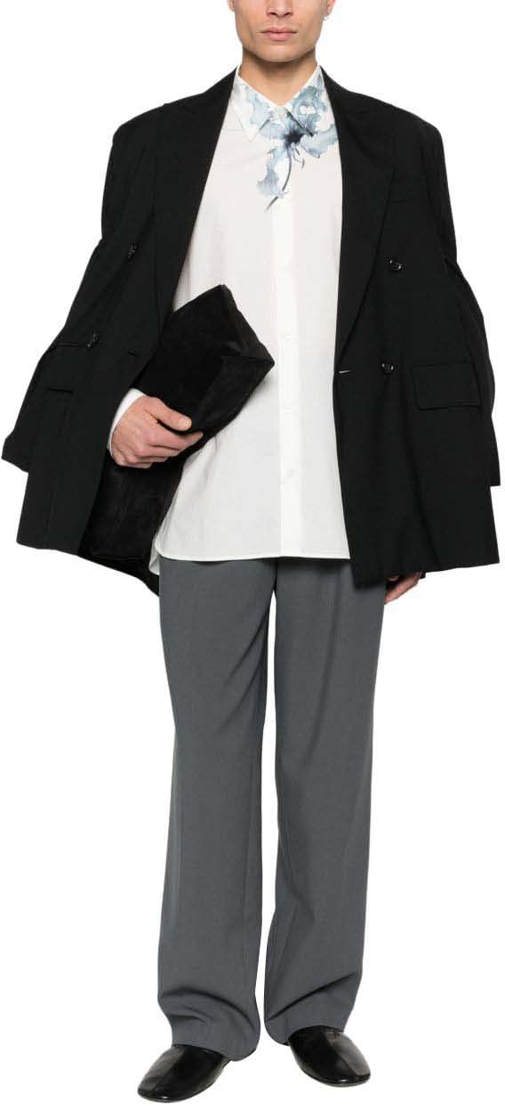 Dries van Noten Shirts Blue Blauw