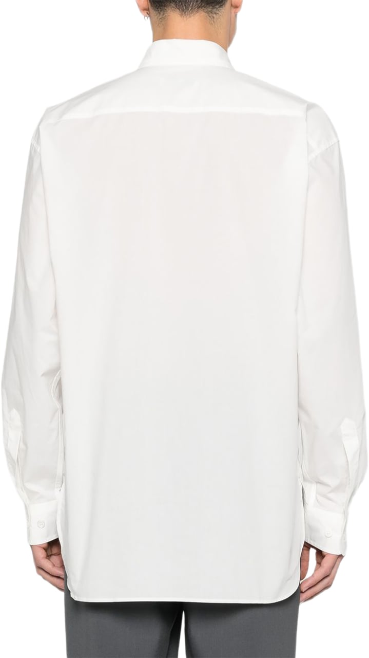 Dries van Noten Shirts Light Blue Wit