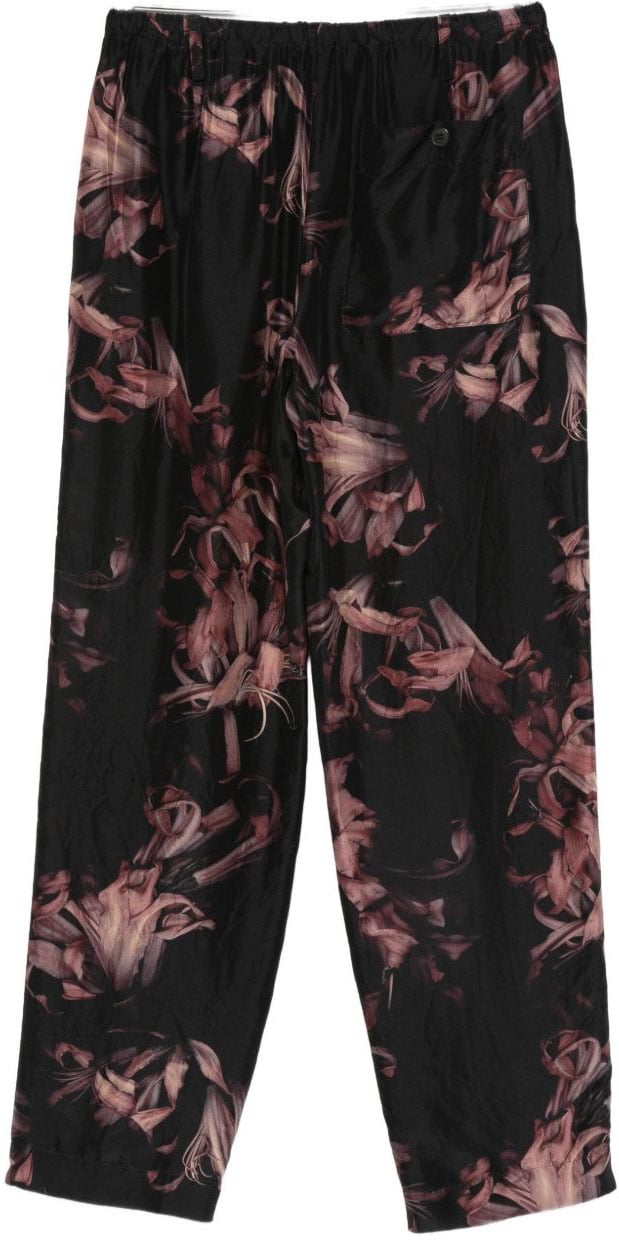 Dries van Noten Trousers Pink Roze