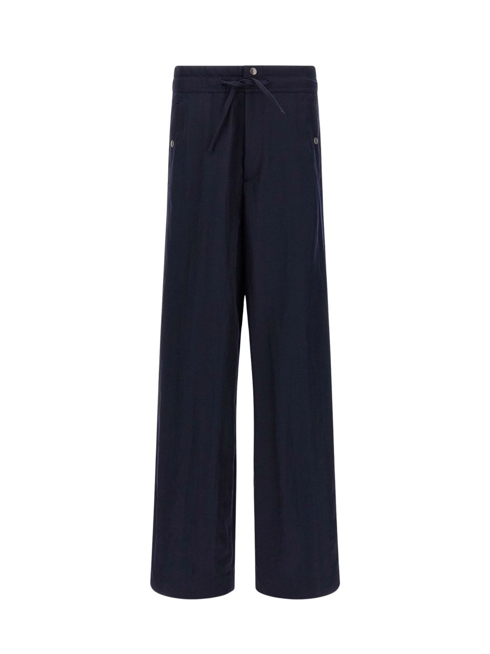 Dries van Noten Blue Prima Wide-Leg Pants Zwart