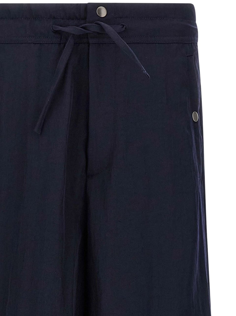 Dries van Noten Blue Prima Wide-Leg Pants Zwart