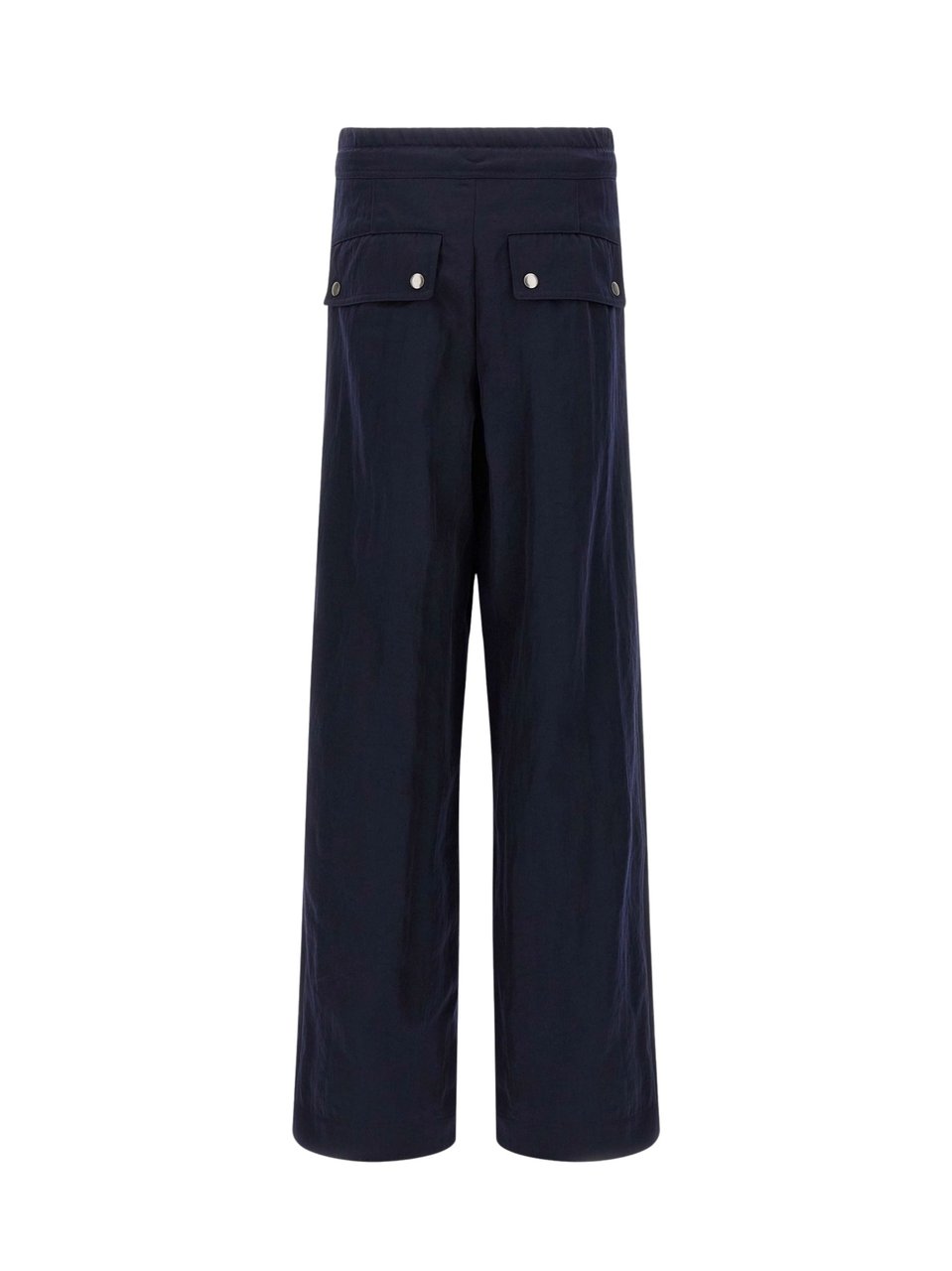 Dries van Noten Blue Prima Wide-Leg Pants Zwart