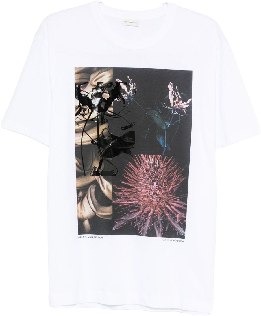 Dries van Noten T-Shirts And Polos White Wit