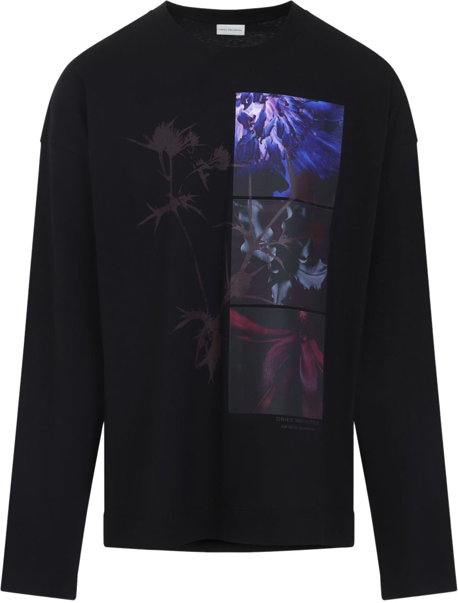 Dries van Noten T-Shirts And Polos Black Zwart