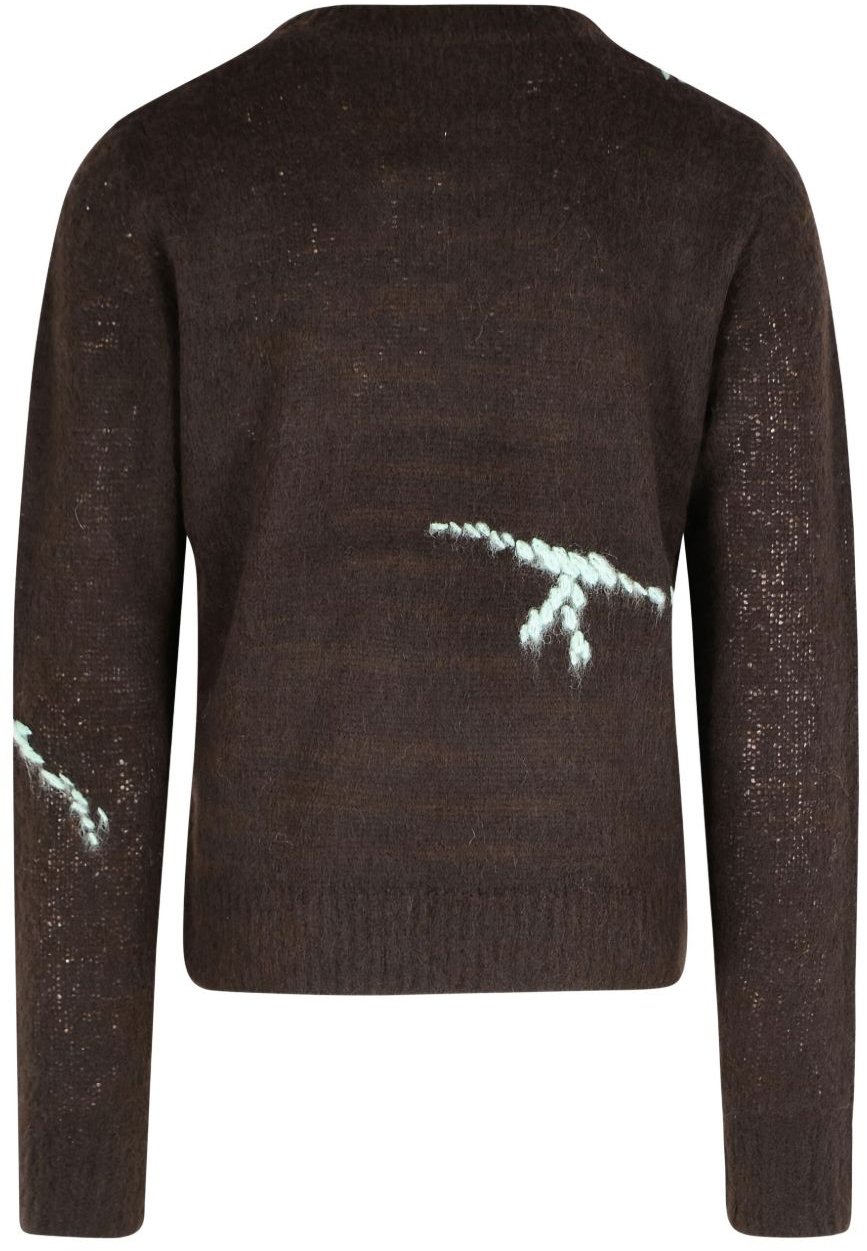 Dries van Noten Sweaters Dark Brown Bruin