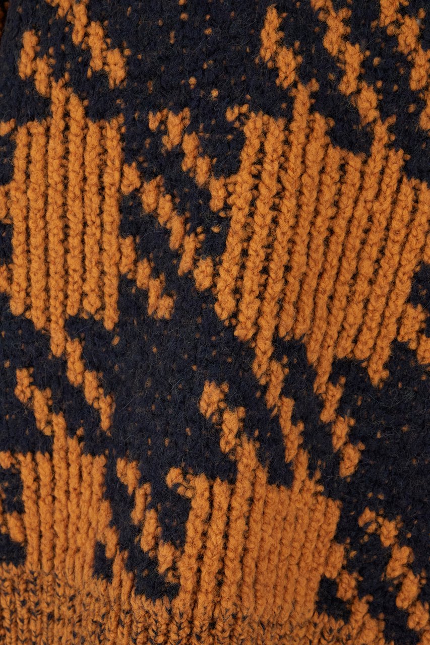 Dries van Noten Dries Van Noten Embroidered wool blend sweater Divers