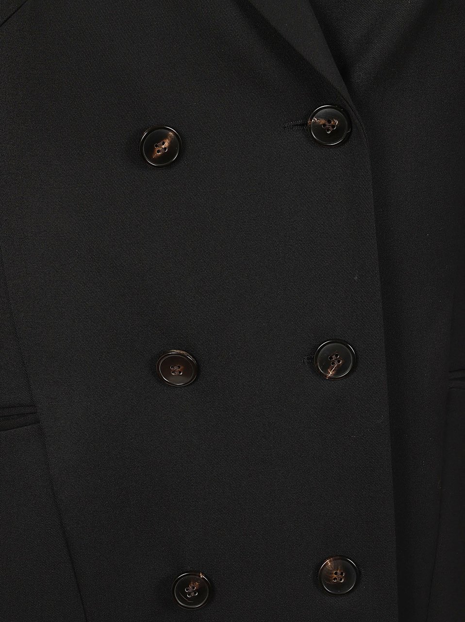 Dries van Noten DRIES VAN NOTEN 00030-RONNA 3122 W.W.COAT Zwart