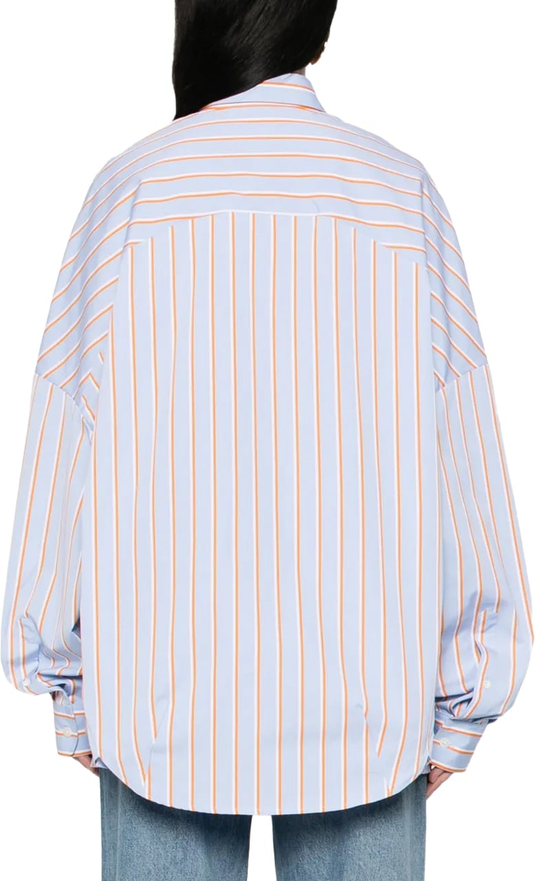 Dries van Noten Casia 3064 Shirt Light Blue Blauw