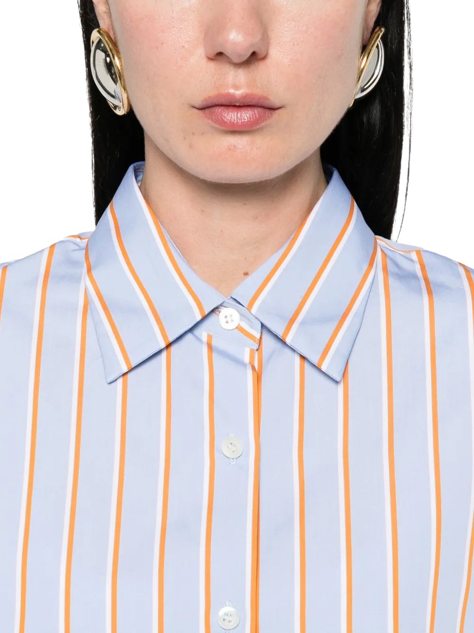 Dries van Noten Casia 3064 Shirt Light Blue Blauw