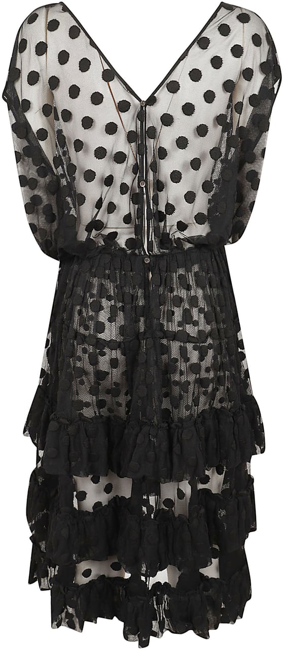DRIES VAN NOTEN 05290-DALLY 3291 W.W.DRESS Zwart