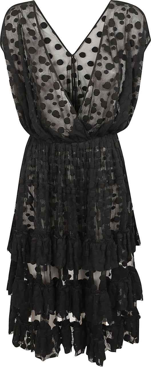 DRIES VAN NOTEN 05290-DALLY 3291 W.W.DRESS Zwart