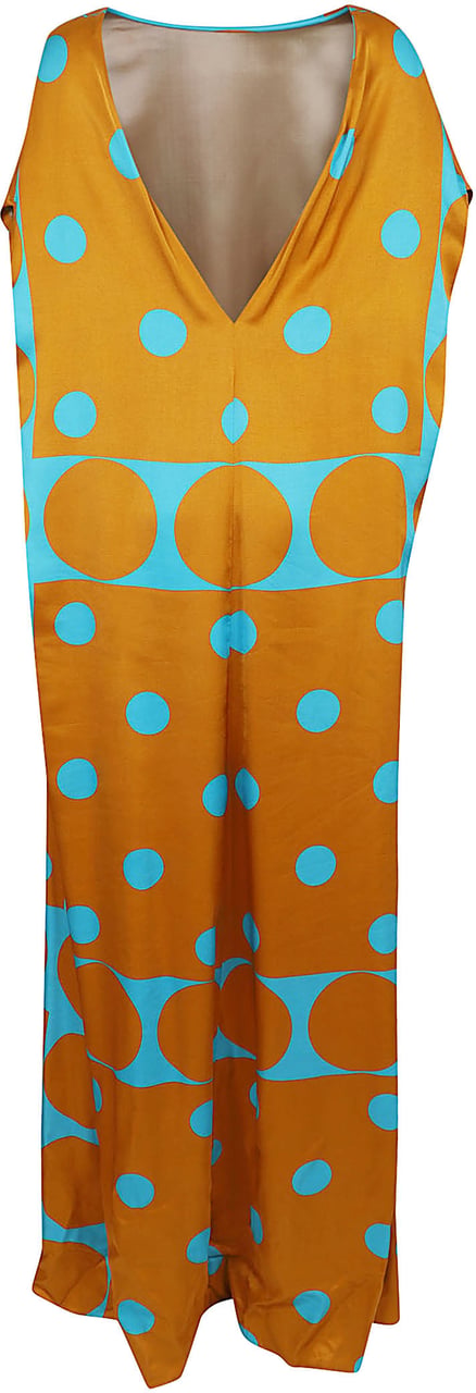 DRIES VAN NOTEN 05220-DIRIA 3188 W.W.DRESS Lichtblauw