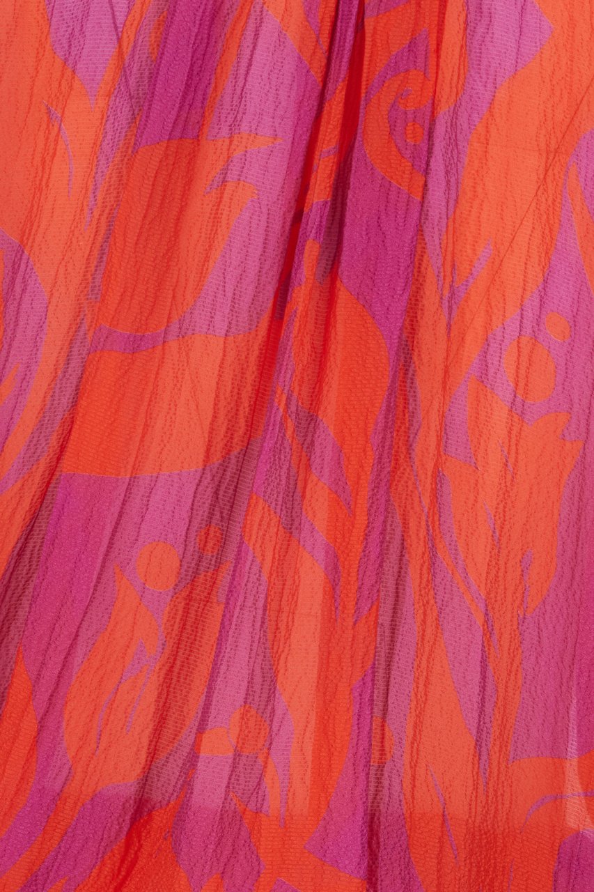 Dries van Noten Dries Van Noten Printed silk dress Divers