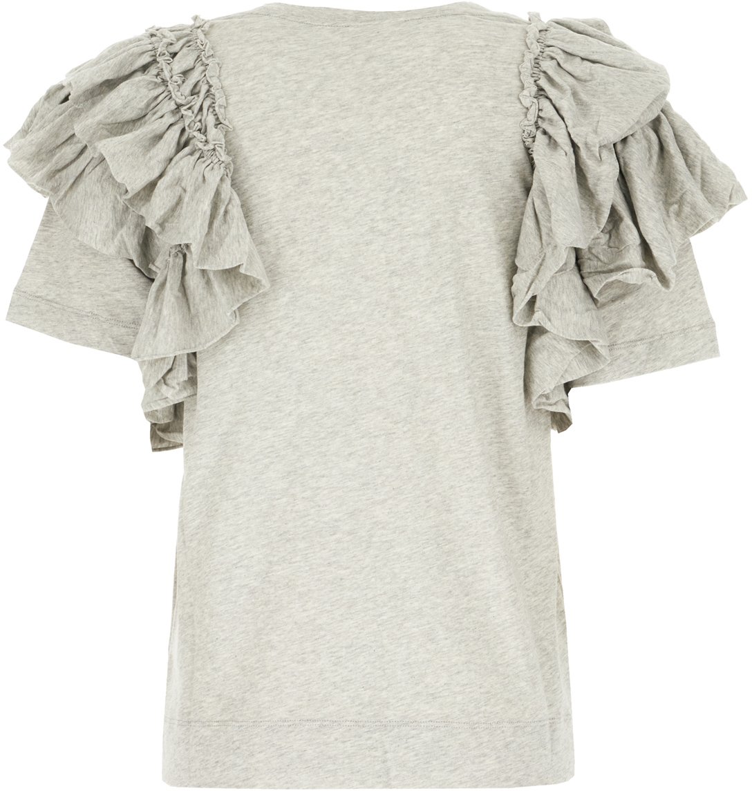 Dries Van Noten Grey cotton t-shirt Grijs