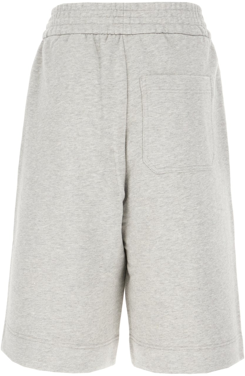 Dries van Noten Dries Van Noten Melange grey cotton bermuda shorts Grijs