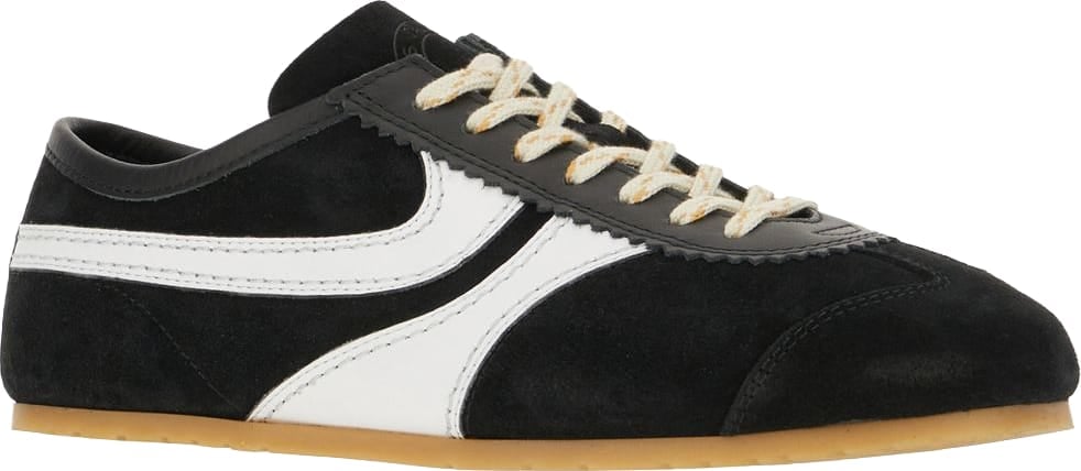Dries van Noten Dries Van Noten Black suede sneakers Zwart