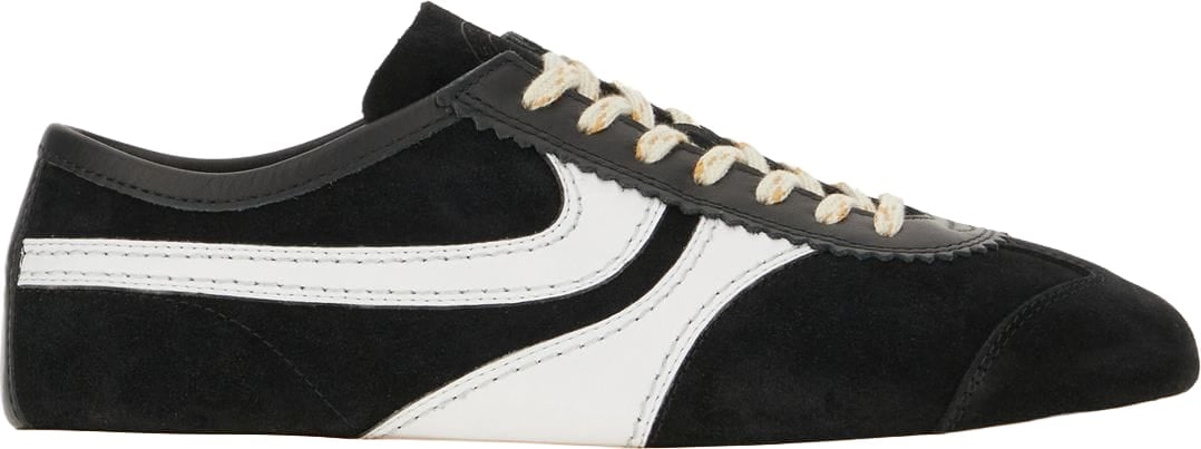Dries van Noten Dries Van Noten Black suede sneakers Zwart
