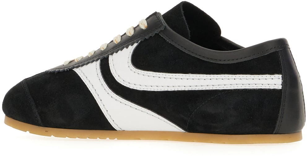 Dries van Noten Dries Van Noten Black suede sneakers Zwart