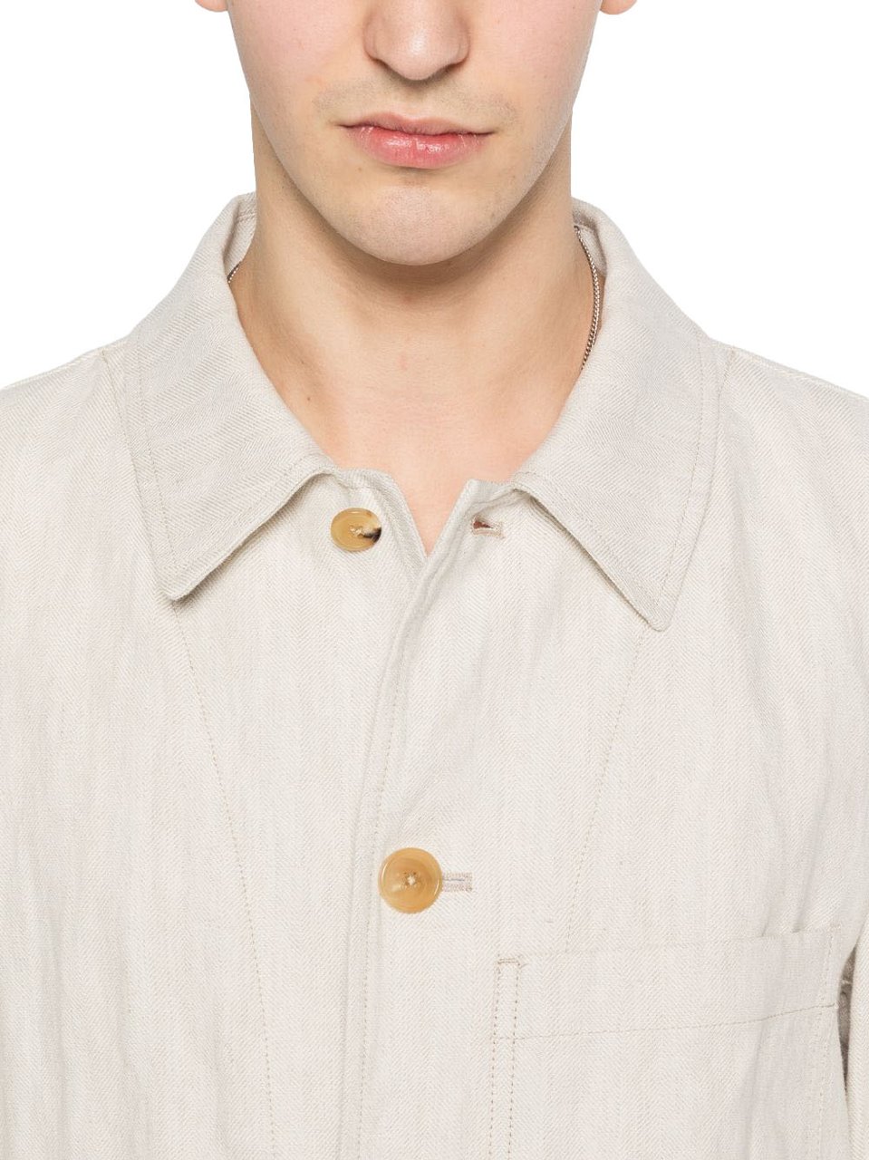 Dries van Noten Jackets Off White Wit