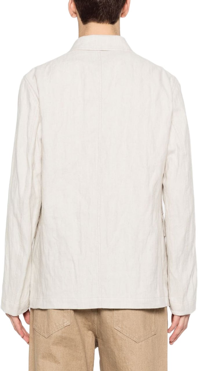 Dries van Noten Jackets Off White Wit