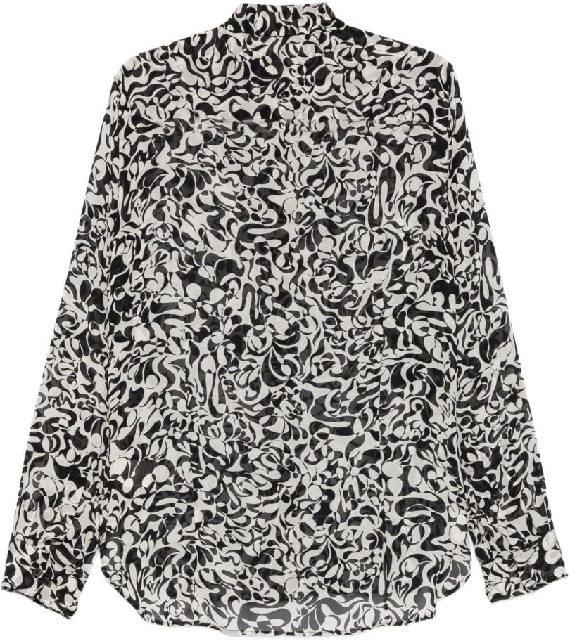 Dries van Noten Shirts Black Zwart