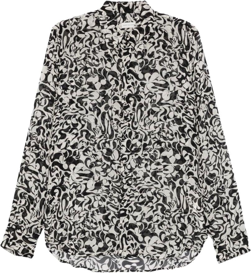 Dries van Noten Shirts Black Divers