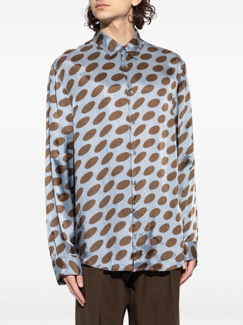 Dries van Noten Shirts Steel Divers