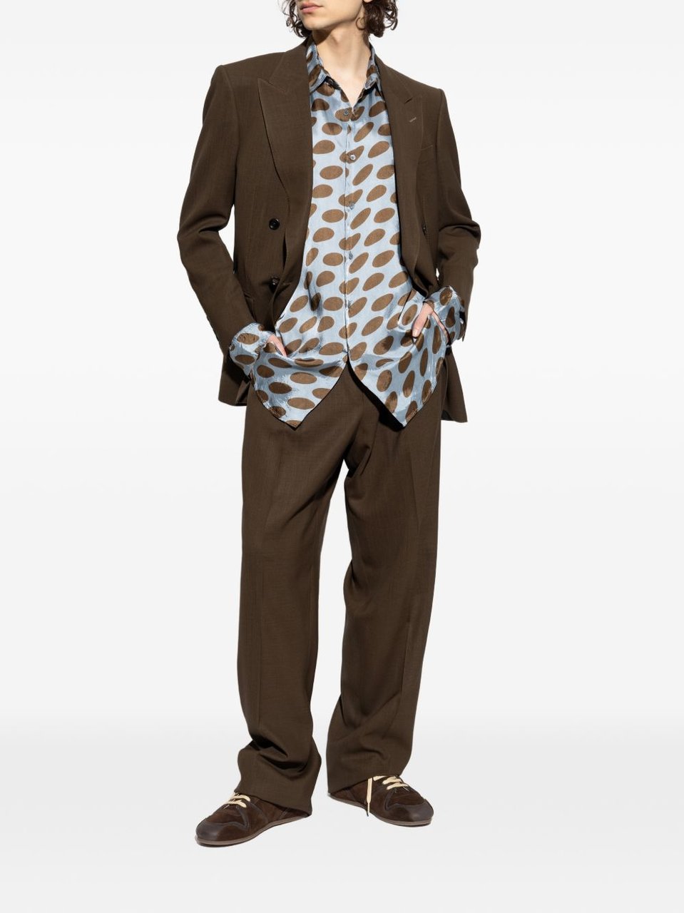 Dries van Noten Shirts Steel Divers